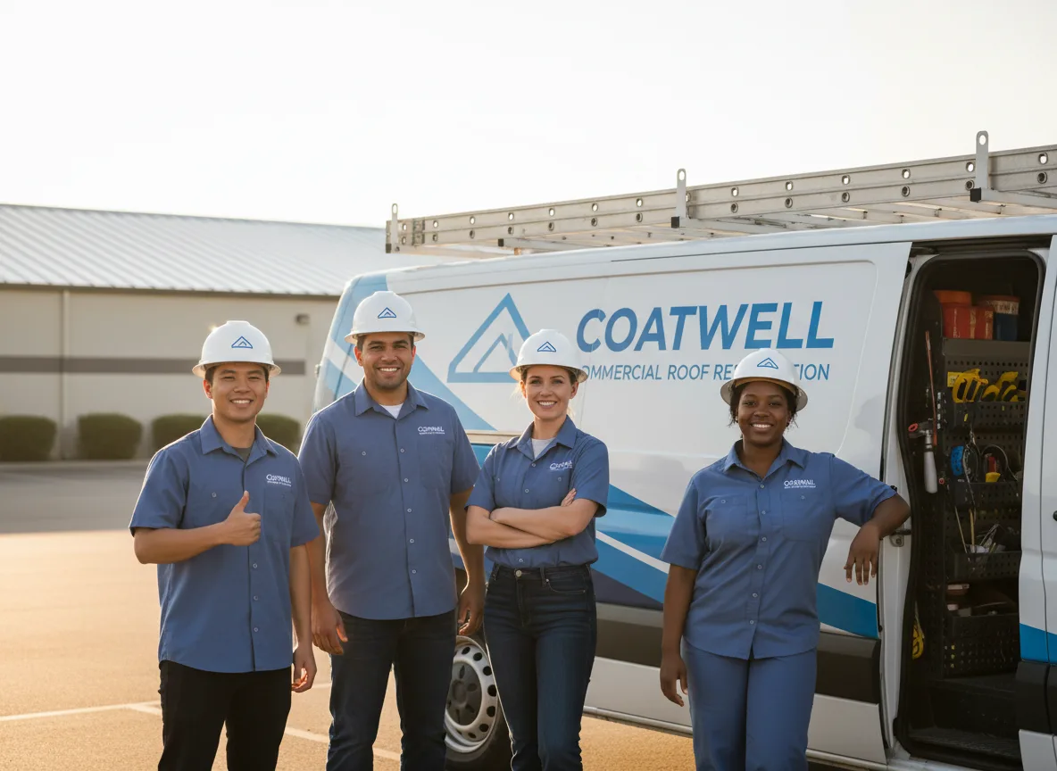 Commercial roof coating company in Edgerton, OH